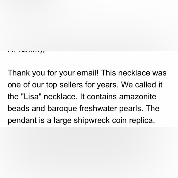 Beautiful Used “Lisa” Necklace by Julio Designs - Picture 12 of 12